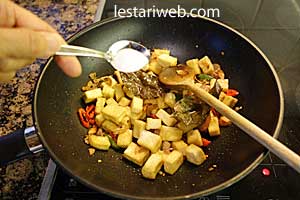 Oseng Tahu Terong Step 11