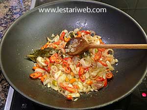 Oseng Tempe Labu Siam Step 8