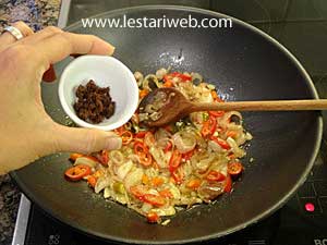 Oseng Tempe Labu Siam Step 9