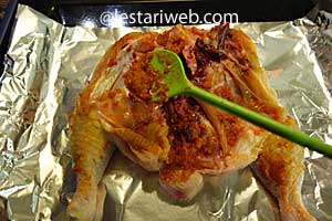 Membuat Pelecing Ayam Step 10