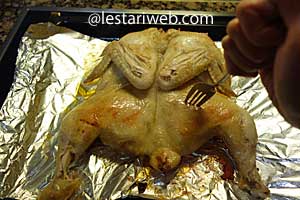 Membuat Pelecing Ayam Step 13