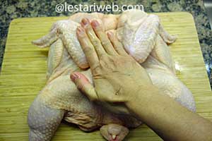 Membuat Pelecing Ayam Step 2