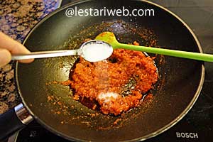 Membuat Pelecing Ayam Step 9