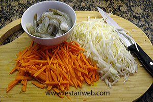 Racikan Bakwan Udang