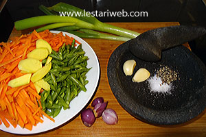 Bumbu Orak Arik Telor