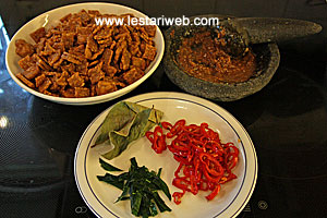 Racikan Kering Tempe