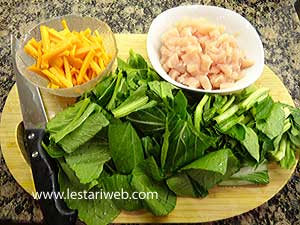 Racikan Tumis Sawi Ayam