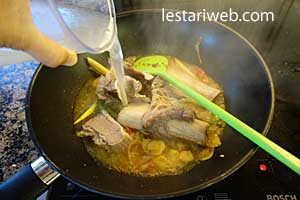 Rojak Cabai Iga Step 9