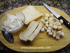 Roti Tawar & Kelapa Muda
