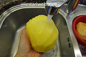 Membuat Rujak Serut Step 3