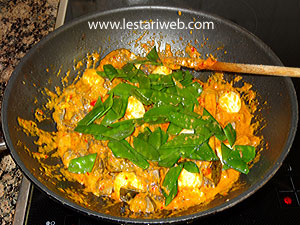 Sambal Goreng Dengan Kapri