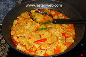 Sambal Goreng Krecek Matang