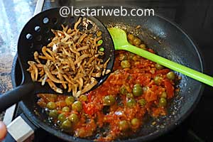 sambal tekokak siap disantap