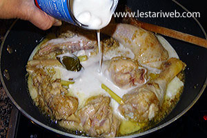 Santan Ayam Masak Klaten