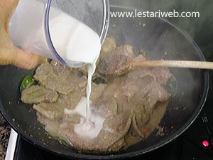 Santan Untuk Dendeng Ragi