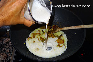 Santan Untuk Terik Tempe