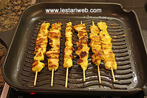 Bakar Sate Ayam Jawa