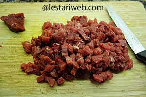 Masak Sate Goreng Step 1