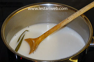 Saus Santan Bubur Candil