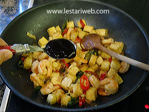 Saus Tiram Oseng Tahu