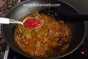 Telur Untuk Daging Lapis