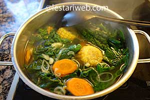 Membuat Sayur Bening Step 10
