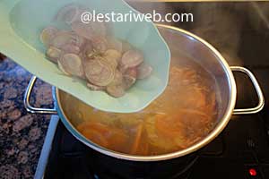 Membuat Sayur Bening Step 5