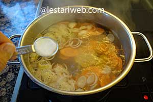 Membuat Sayur Bening Step 6