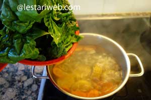Membuat Sayur Bening Step 9