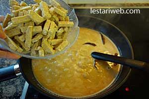 Sayur Lodeh Bumbu Ebi Step 17