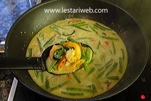 Sayur Lombok Udang Matang