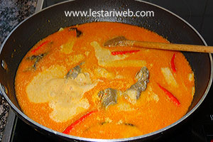 Sayur Rebung Balungan Matang