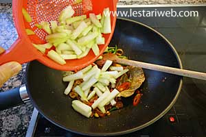 Sayur Santan Pedas Step 15