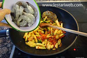 Sayur Santan Pedas Step 16