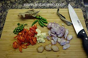 Sayur Santan Pedas Step 8