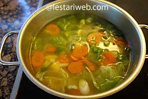 Membuat Sayur Sop Step 13