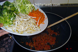 Sayuran Nasi Goreng Mawut