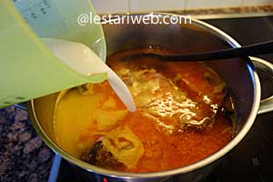 Masak Soto Tangkar Step 13
