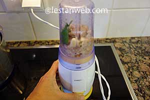 bumbu perkedel singkong diblender