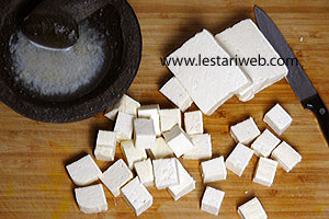 Tahu Iris Untuk Sambal