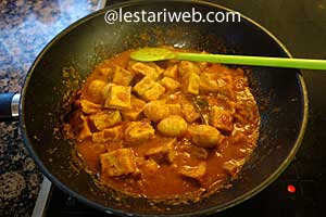 Tahu Telur Puyuh Bumbu Bali