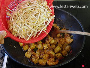 Taoge Untuk Oseng Tahu