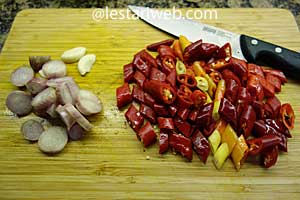 bahan bumbu masakan telur balado