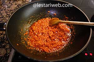 tumisan bumbu balado matang