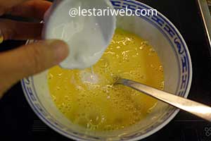 larutan tepung beras untuk dadar