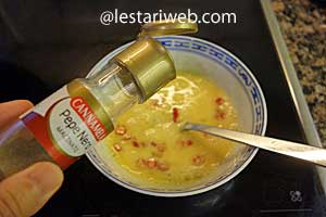 merica untuk membuat telur dadar