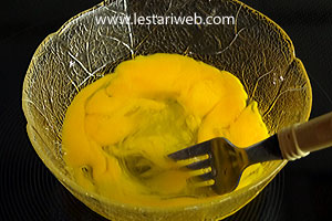 Telur Untuk Daging Lapis
