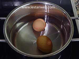 Telur Untuk Selada Bangka