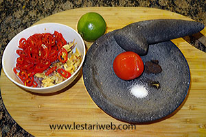 Terasi Tomat Sambal Pelalah 