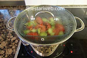 tim ikan pindang dikukus